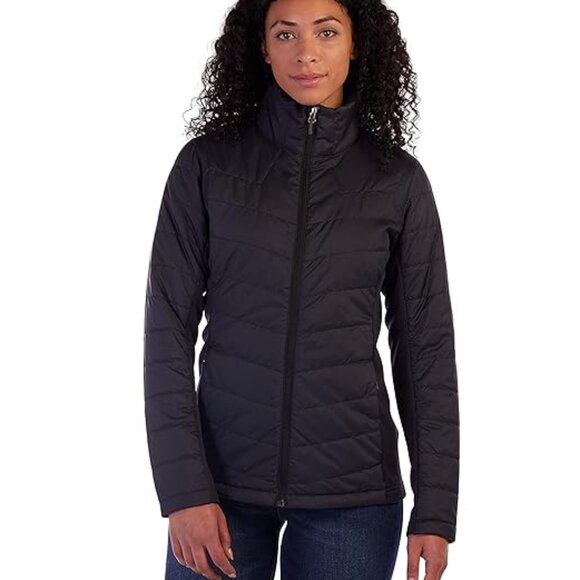 SPYDER Women's Peak Insulator Jacket Black size M Outdoors Hiking Camping - Picture 1 of 16
